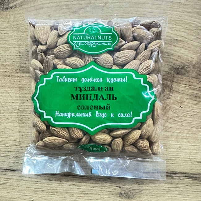 "NATURALNATS" Миндаль солёный 200 гр.